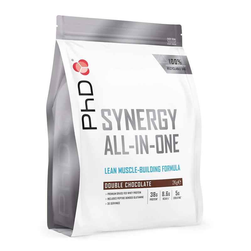 PHD SYNERGY ALL-IN-ONE BAG 2000gr DOUBLE CHOCOLATE