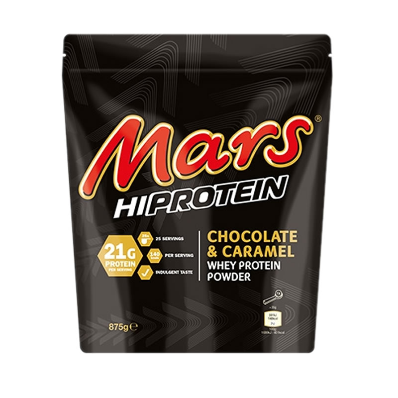 MARS HI PROTEIN WHEY CHOCOLATE & CARAMEL 875GR 25SERVS
