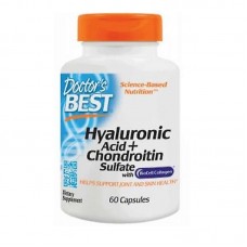 Doctor’s Best Hyaluronic Acid + Chondroitin Sulfate with BioCell Collagen 60 tabs