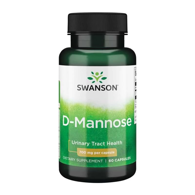 SWANSON D-MANNOSE 700MG 60CAPS